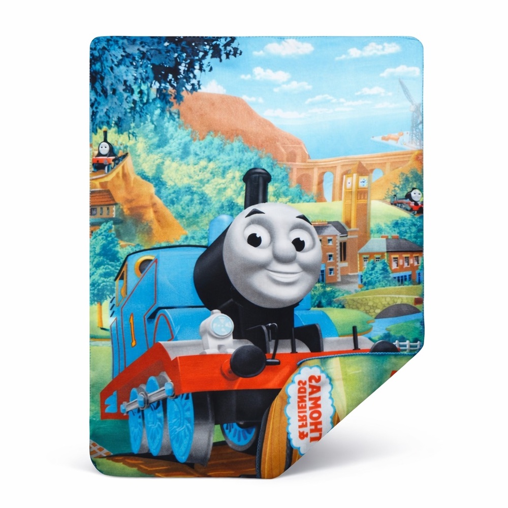🚂 Thomas & Friends Fleece Blanket | Kids Character Throw | Jerry Fabrics